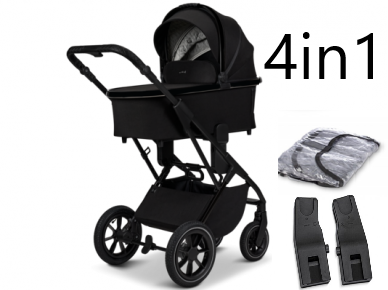 Universal stroller Moon Piu 2in1 Onyx Universal stroller Moon Piu 2in1 Onyx