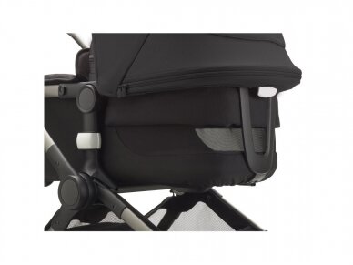 Universalus vežimėlio komplektas 2in1 Bugaboo Fox 3 Grey melange/midnight black/black važiuoklė 5