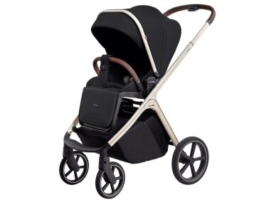 Universalus vežimėlio komplektas Carrello Vector 2in1 Pearl Black 6550 2 Universalus vežimėlio komplektas Carrello Vector 2in1 Pearl Black 6550 2
