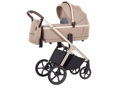 Universalus vežimėlio komplektas Carrello Vector 2in1 Walnut Beige 6550 Universalus vežimėlio komplektas Carrello Vector 2in1 Walnut Beige 6550