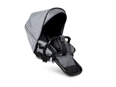 Universalus vežimėlio komplektas Emmaljunga NXT 90F Duo 2 in 1 Lounge Grey/Black važiuoklė 2