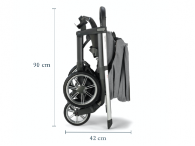Universalus vežimėlio komplektas Inglesina Aptica 4in1 Cashmere Beige 7