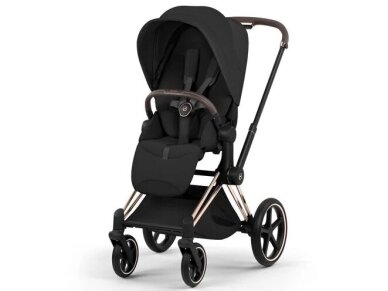 Universalus vežimėlis  2in1 Cybex Priam Style V5 Sepia Black/ Rose Gold  1