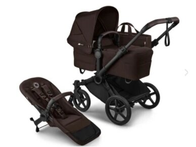 Bugaboo Donkey 6 MONO 2in1 Cocoa brown/cocoa brown/black frame Bugaboo Donkey 6 MONO 2in1 Cocoa brown/cocoa brown/black frame
