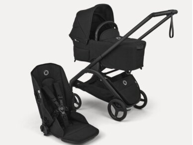 Bugaboo Dragonfly Plus 2in1 Heritage black/Heritage black/black frame Bugaboo Dragonfly Plus 2in1 Heritage black/Heritage black/black frame