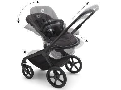 Универсальная коляска Bugaboo Fox 5 Renew Dusty Pink/Heritage Black/Black frame 2in1 1