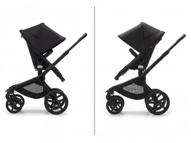 Универсальная коляска Bugaboo Fox 5 Renew Misty white/heritage black/black frame 6in1 5