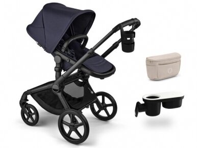 Универсальная коляска Bugaboo Fox 5 Renew Deep indigo/Deep indigo/black frame 5in1 10 Универсальная коляска Bugaboo Fox 5 Renew Deep indigo/Deep indigo/black frame 5in1 10