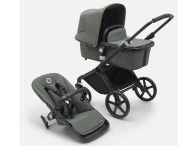 Bugaboo Fox Cub Forest green/ forest green/ black frame 4in1