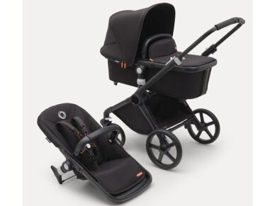 Bugaboo Fox Cub Midnight black/ midnight black/ black frame 3in1