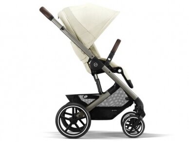 Universalus vežimėlis Cybex Balios S Lux 2in1 Seashell Beige (Taupe Frame) 4