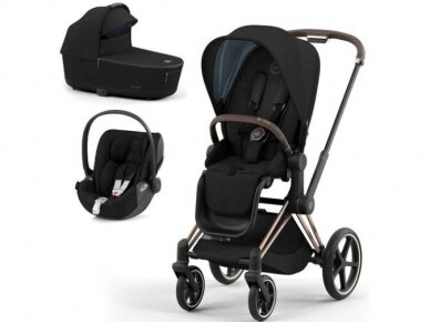Cybex Priam V4 Black 3in1 Rose Gold Cybex Priam V4 Black 3in1 Rose Gold