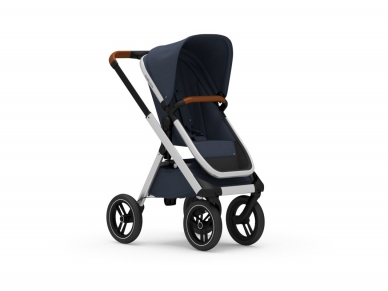 Universalus vežimėlis Dubatti 2in1 Silver/ Navy Melange/ Navy Melange ekspo 7 Universalus vežimėlis Dubatti 2in1 Silver/ Navy Melange/ Navy Melange ekspo 7