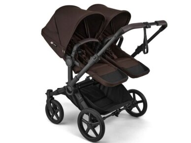 Universalus vežimėlis dvynukams Bugaboo Donkey 6 TWIN 2in1 Cocoa brown/Cocoa brown/black frame 5 Universalus vežimėlis dvynukams Bugaboo Donkey 6 TWIN 2in1 Cocoa brown/Cocoa brown/black frame 5
