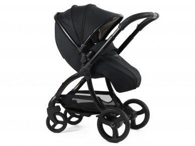 Universalus vežimėlis egg3 Houndstooth Black se 2in1 2