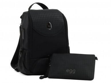 Universalus vežimėlis egg3 Houndstooth Black se 5in1 10 Universalus vežimėlis egg3 Houndstooth Black se 5in1 10