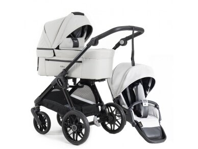 Universalus vežimėlis Emmaljunga Sento Pro Plus Flat 2in1 Urban Pearl Universalus vežimėlis Emmaljunga Sento Pro Plus Flat 2in1 Urban Pearl