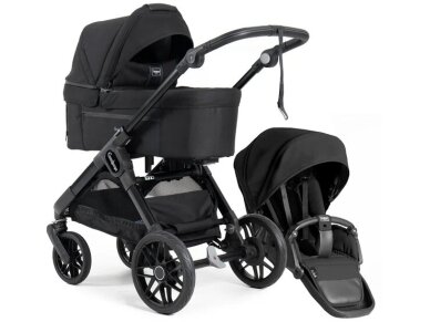 Universalus vežimėlis Emmaljunga Sento Max Flat 2in1 Urban Black