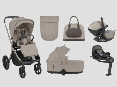 KikkaBoo® Platinum 4in1 Stroller Goya Champagne KikkaBoo® Platinum 4in1 Stroller Goya Champagne