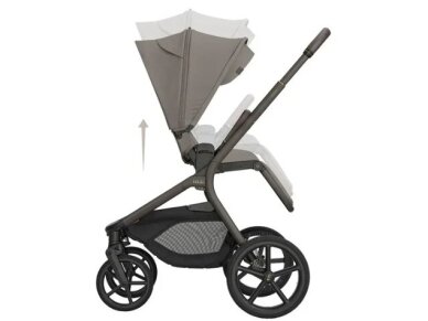 KikkaBoo Platinum 4in1 Stroller Goya Graphite 9