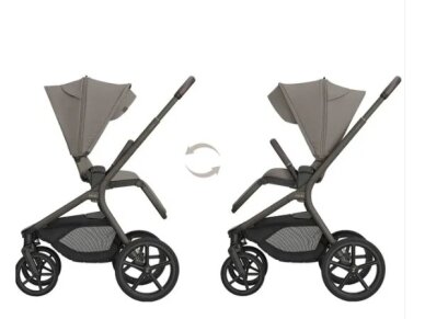 KikkaBoo Platinum 4in1 Stroller Goya Noir 11 KikkaBoo Platinum 4in1 Stroller Goya Noir 11