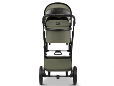 Universal stroller Moon Piu 4in1 Moss Green 7