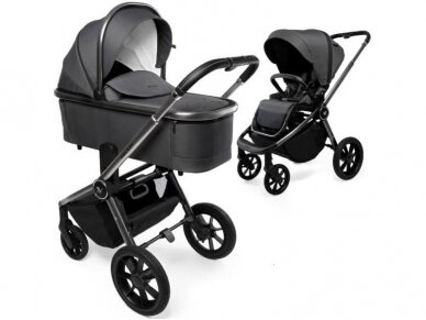 Universalus vežimėlis Muuvo Quick SE Diamond Graphite 2in1
