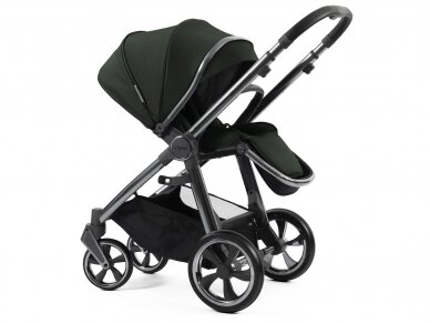 Universal stroller OYSTER 3 Black Olive 12in1 8