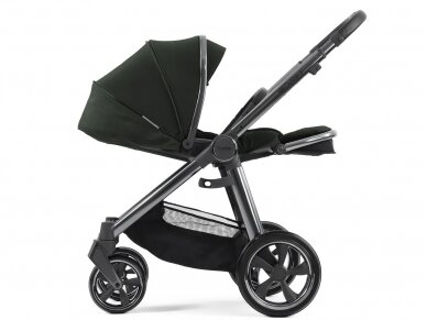 Universal stroller OYSTER 3 Black Olive 12in1 11