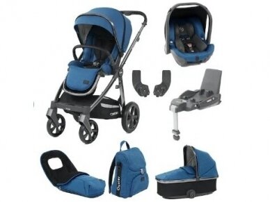 Universal stroller OYSTER 3 Kingfisher 7in1