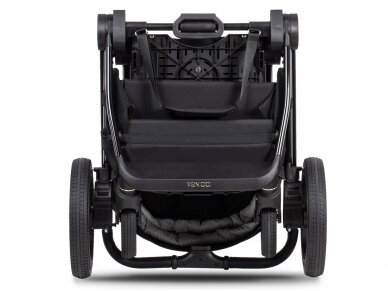 Universal stroller Venicci Tinum Upline 3in1 All Black Pram 3