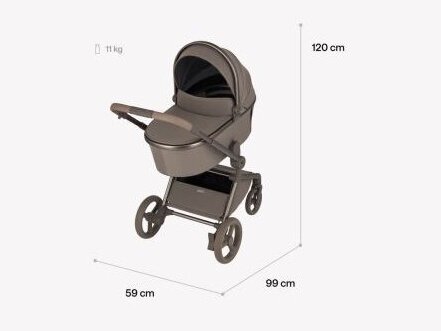 Universalus vežimėlis Anex FLO 2in1 Browny 16