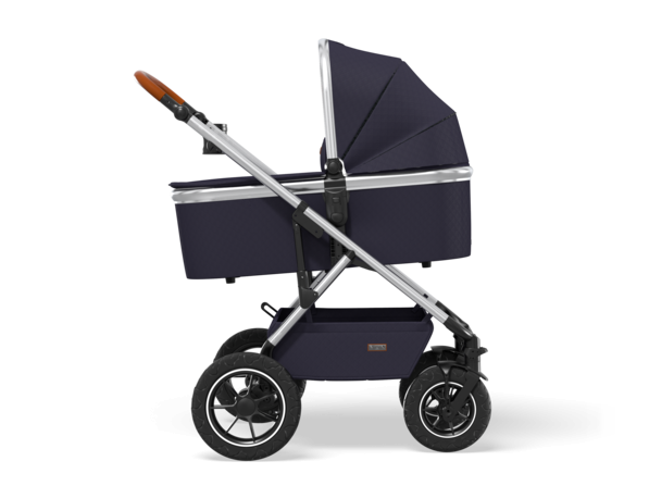 Universalaus vežimėlio komplektas Moon Nuova Air 2in1 Navy 1 Universalaus vežimėlio komplektas Moon Nuova Air 2in1 Navy 1
