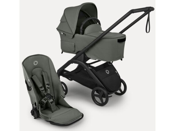 Universalus vežimėlis Bugaboo Dragonfly Plus 2in1 Forest green/Forest green/black frame 2 Universalus vežimėlis Bugaboo Dragonfly Plus 2in1 Forest green/Forest green/black frame 2