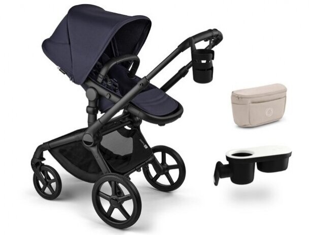 Универсальная коляска Bugaboo Fox 5 Renew Deep indigo/Deep indigo/black frame 5in1 10 Универсальная коляска Bugaboo Fox 5 Renew Deep indigo/Deep indigo/black frame 5in1 10