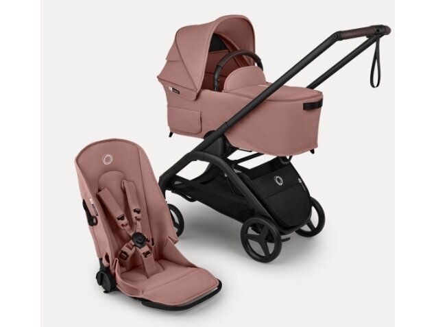 Universalus vežimėlis Bugaboo Dragonfly Plus 2in1 Dusty pink/Dusty pink/Black frame 2
