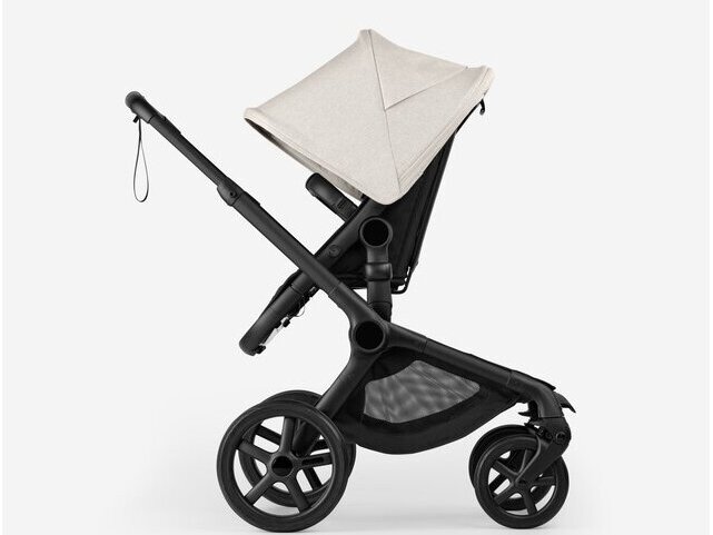 Универсальная коляска Bugaboo Fox 5 Renew Misty white/heritage black/black frame 6in1 2
