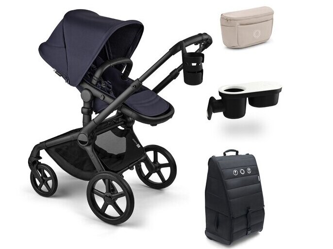 Universalus vežimėlis Bugaboo Fox 5 Renew Heritage black/Heritage black/black frame 6in1 TRAVEL 11 Universalus vežimėlis Bugaboo Fox 5 Renew Heritage black/Heritage black/black frame 6in1 TRAVEL 11