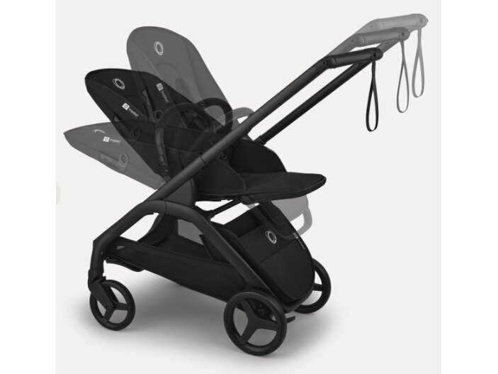 Sportinis vežimėlis Bugaboo Dragonfly Plus Heritage black/Heritage black/black frame 2