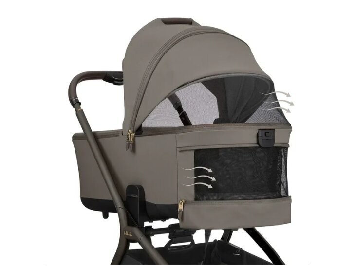 KikkaBoo Platinum 4in1 Stroller Goya Olive 6