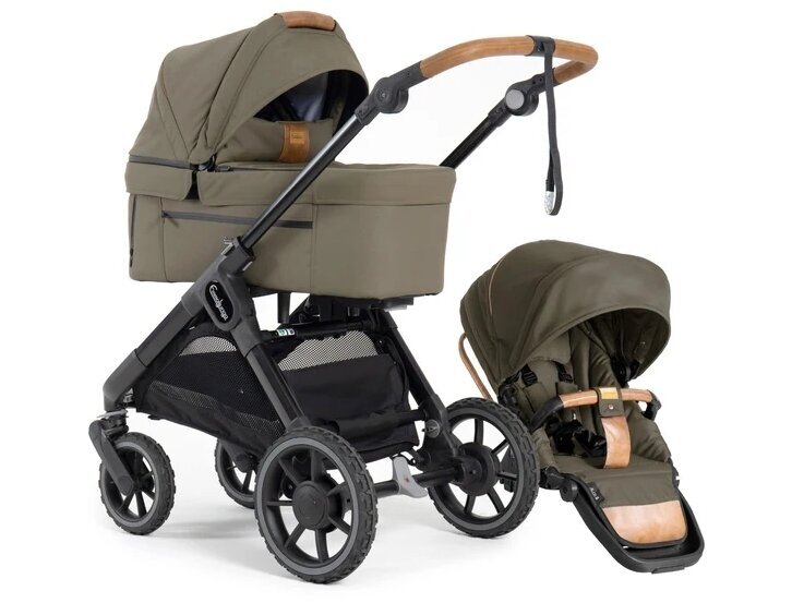 Universalus vežimėlis Emmaljunga Sento Max Ergo Plus 2in1 Outdoor Olive Universalus vežimėlis Emmaljunga Sento Max Ergo Plus 2in1 Outdoor Olive