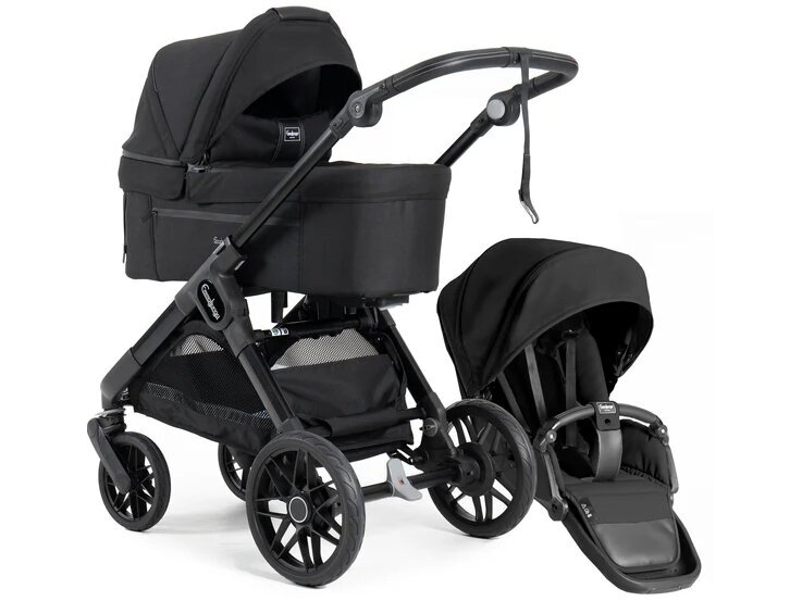Universalus vežimėlis Emmaljunga Sento Max Flat 2in1 Urban Black