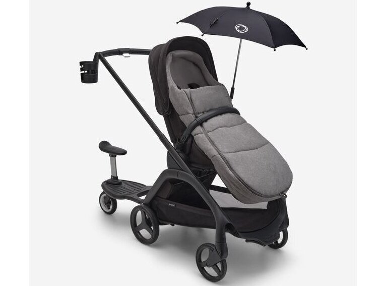 Universalus vežimėlio komplektas Bugaboo Dragonfly 2in1 Misty white/Grey Melange/ black frame 8 Universalus vežimėlio komplektas Bugaboo Dragonfly 2in1 Misty white/Grey Melange/ black frame 8