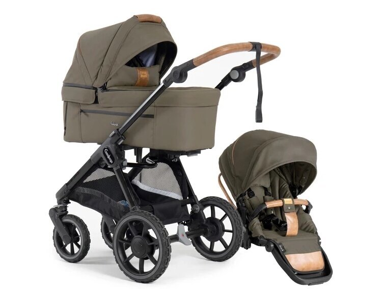 Universalus vežimėlis Emmaljunga Sento Pro Plus ERGO 2in1 Outdoor Olive Universalus vežimėlis Emmaljunga Sento Pro Plus ERGO 2in1 Outdoor Olive