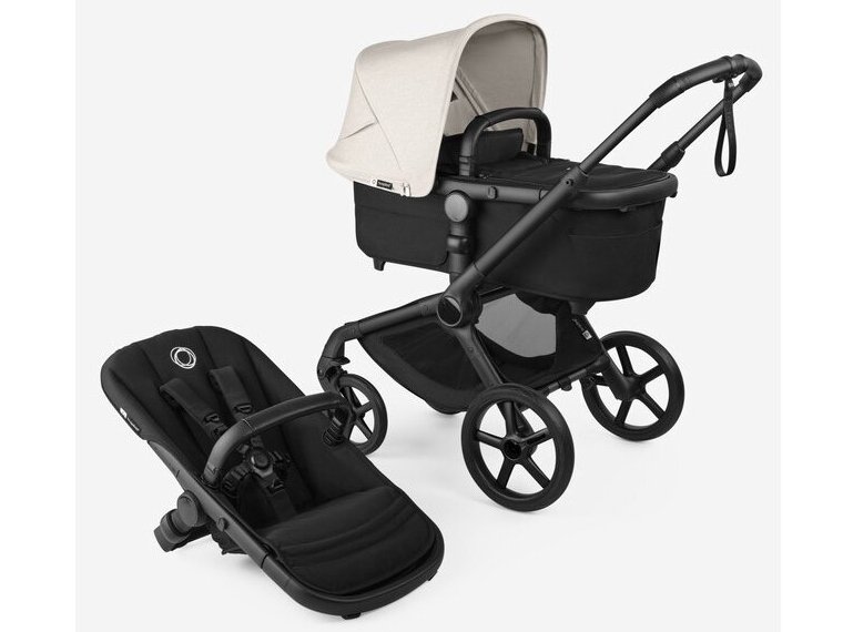 Универсальная коляска Bugaboo Fox 5 Renew Misty white/heritage black/black frame 2in1 Универсальная коляска Bugaboo Fox 5 Renew Misty white/heritage black/black frame 2in1