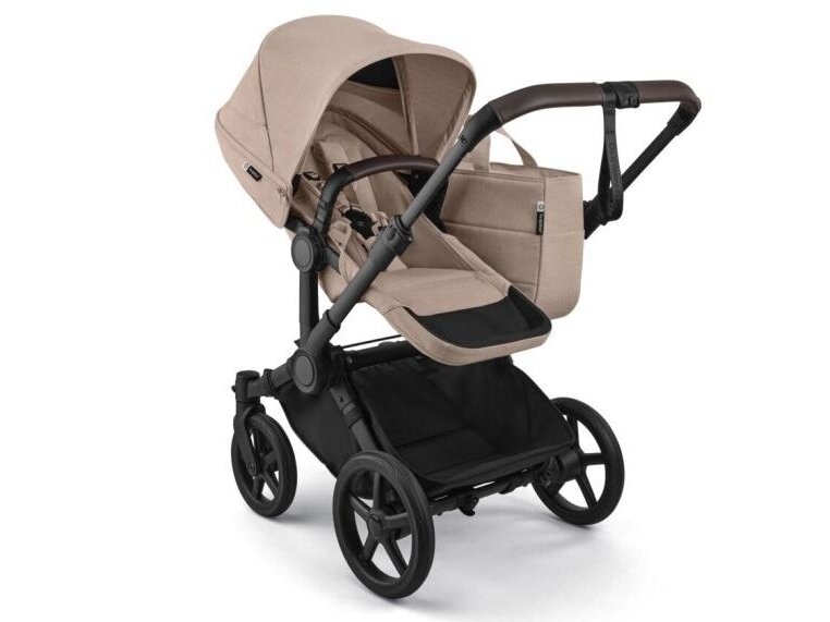 Universalus vežimėlis Bugaboo Donkey 6 MONO 2in1 Desert taupe/Desert taupe/black frame 4 Universalus vežimėlis Bugaboo Donkey 6 MONO 2in1 Desert taupe/Desert taupe/black frame 4
