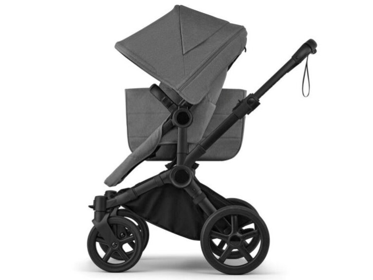 Universalus vežimėlis Bugaboo Donkey 6 MONO 2in1 Moon grey/Moon grey/black frame 4 Universalus vežimėlis Bugaboo Donkey 6 MONO 2in1 Moon grey/Moon grey/black frame 4
