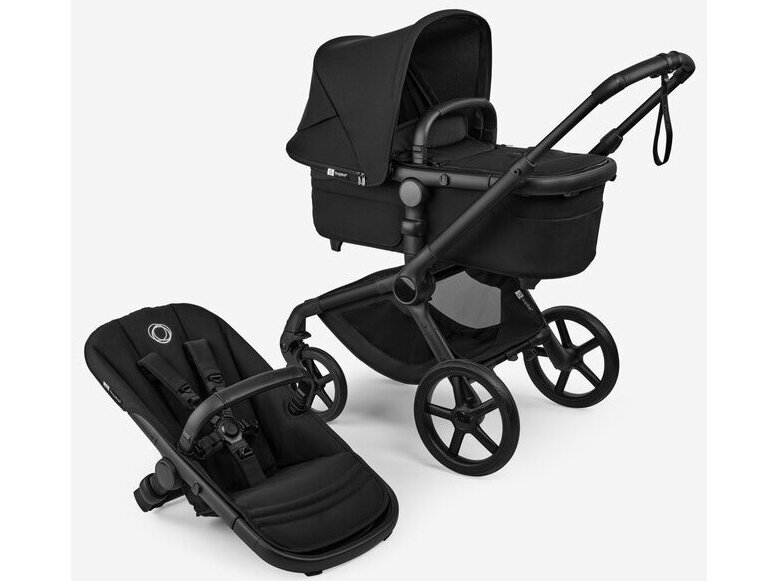 Универсальная коляска Bugaboo Fox 5 Renew Heritage black/Heritage black/black frame 6in1 Универсальная коляска Bugaboo Fox 5 Renew Heritage black/Heritage black/black frame 6in1