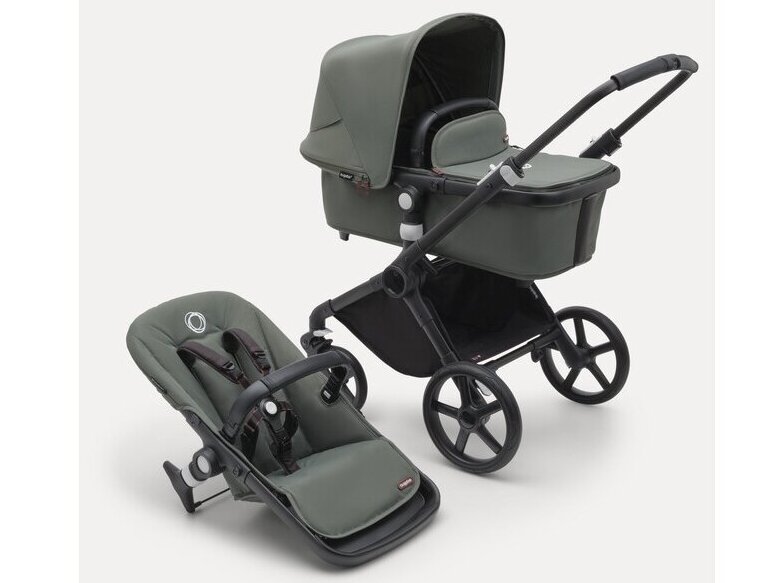 Bugaboo Fox Cub Forest green/ forest green/ black frame 4in1