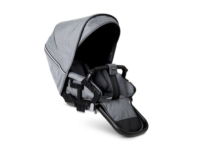 Universalus vežimėlio komplektas Emmaljunga NXT 90F Duo 2 in 1 Lounge Grey/Black važiuoklė 2 Universalus vežimėlio komplektas Emmaljunga NXT 90F Duo 2 in 1 Lounge Grey/Black važiuoklė 2